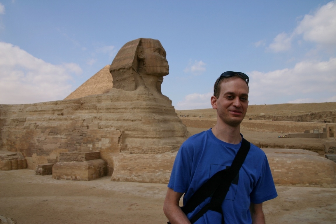 Nick And Great Sphynx, Giza